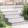 vidaXL Kolečkové desky 4 pcs Stříbrná 90 x 30 cm Hliník