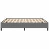 vidaXL Postel s boxspringem Světle šedá 180 x 200 cm samet