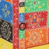 vidaXL Noční skříňka Multicolour 40x35x45 cm Masivní dřevo Mango