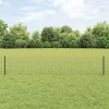vidaXL Plot s sloupkem Šedá 0,4 x 50 m Ocel a PVC