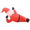 vidaXL Vánoční nafukovací Santa Claus LED IP44 červený 360 cm XXL