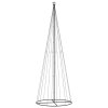 vidaXL Vánoční stromek kužel 732 modrých LED diod 160 x 500 cm