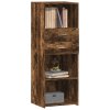 vidaXL Skříň highboard kouřový dub 45 x 42,5 x 124 cm kompozitní dřevo