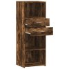 vidaXL Skříň highboard kouřový dub 45 x 42,5 x 124 cm kompozitní dřevo