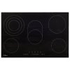 vidaXL Keramická varná deska s 5 hořáky dotykové ovládání 90 cm 8500 W