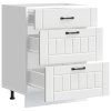 vidaXL Kuchyňská spodní skříňka "Lucca" bílý kompozitní dřevo