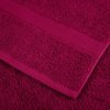 vidaXL Premium ručníky SOLUND 4 ks bordó 80 x 200cm 600 g/m²