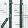 vidaXL Plotový sloupek. Zelená