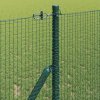 vidaXL Plot s příspěvky Zelená 1.2 x 25 m Ocel