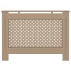vidaXL Kryt na radiátor 112 x 19 x 81,5 cm MDF