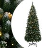 vidaXL Umělý vánoční stromek s 300 LED 240 cm