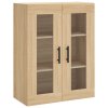 vidaXL Skříň highboard dub sonoma 69,5 x 34 x 180 cm kompozitní dřevo