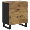 vidaXL Noční stolek 50x33x60 cm masivní mangovník a kompozitní dřevo