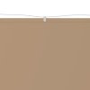vidaXL Vertikální markýza taupe 140 x 800 cm oxfordská látka