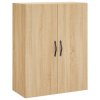vidaXL Skříň highboard dub sonoma 69,5 x 34 x 180 cm kompozitní dřevo
