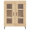 vidaXL Skříň highboard dub sonoma 69,5 x 34 x 180 cm kompozitní dřevo