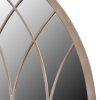 vidaXL Zahradní zrcadlo gotický oblouk 50 x 115 cm interiér i exteriér
