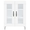 vidaXL Skříň highboard bílá 69,5 x 34 x 180 cm kompozitní dřevo