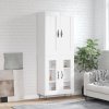 vidaXL Skříň highboard bílá 69,5 x 34 x 180 cm kompozitní dřevo