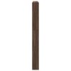 vidaXL Botník se zrcadlem 5patrový hnědý dub 63 x 17 x 169,5 cm