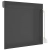 vidaXL Předokenní roleta hliníková 100 x 100 cm antracitová