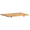 vidaXL Stolní deska masivní akáciové dřevo 80 x (50–60) x 2,5 cm