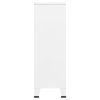 vidaXL Industriální šatní skříň bílá 67 x 35 x 107 cm ocel