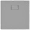 vidaXL Sprchová vanička SMC šedá 80 x 80 cm