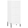 vidaXL Skříň highboard bílá 34,5 x 34 x 180 cm kompozitní dřevo