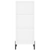 vidaXL Skříň highboard bílá 34,5 x 34 x 180 cm kompozitní dřevo