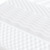 vidaXL Válenda s přistýlkou a matracemi taupe 90 x 200 cm textil