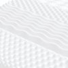 vidaXL Válenda s přistýlkou a matracemi černá 90 x 200 cm textil