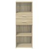 vidaXL Skříň highboard dub sonoma 45 x 42,5 x 124 cm kompozitní dřevo