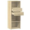 vidaXL Skříň highboard dub sonoma 45 x 42,5 x 124 cm kompozitní dřevo