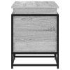 vidaXL Úložný box s víkem šedý sonoma 100x40x51,5 cm kompozitní dřevo