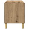 vidaXL Skříňka na LP desky dub artisan 84,5x38x48 cm kompozitní dřevo