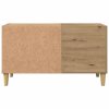 vidaXL Skříňka na LP desky dub artisan 84,5x38x48 cm kompozitní dřevo