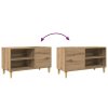 vidaXL Skříňka na LP desky dub artisan 84,5x38x48 cm kompozitní dřevo