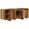 vidaXL TV skříňka old wood 130 x 35 x 50 cm kompozitní dřevo