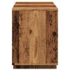 vidaXL TV skříňka old wood 130 x 35 x 50 cm kompozitní dřevo