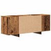 vidaXL TV skříňka old wood 130 x 35 x 50 cm kompozitní dřevo