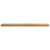 vidaXL Okenní parapety 2ks světle hnědé 120x15x2cm masivní dub