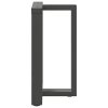 vidaXL Nohy k jídelnímu stolu ve tvaru T, 2 ks, antracitové, 50 x 35 x (72-73) cm, ocel