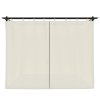 vidaXL Altán se závěsy krémový 3 x 3 m ocel