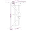 vidaXL Posuvné dveře s kováním 95 x 210 cm masivní borové dřevo