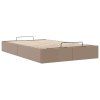 vidaXL Osmanský rám postele bez matrace cappuccino 120x200 cm