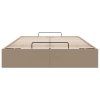 vidaXL Osmanský rám postele bez matrace cappuccino 120x190 cm