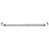 vidaXL LED akvarijní lampa 120–130 cm hliník IP67