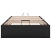 vidaXL Osmanský rám postele bez matrace černá 80x200 cm umělá kůže