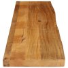vidaXL Stolní deska živá hrana 180 x 20 x 3,8 cm masivní mangovník
